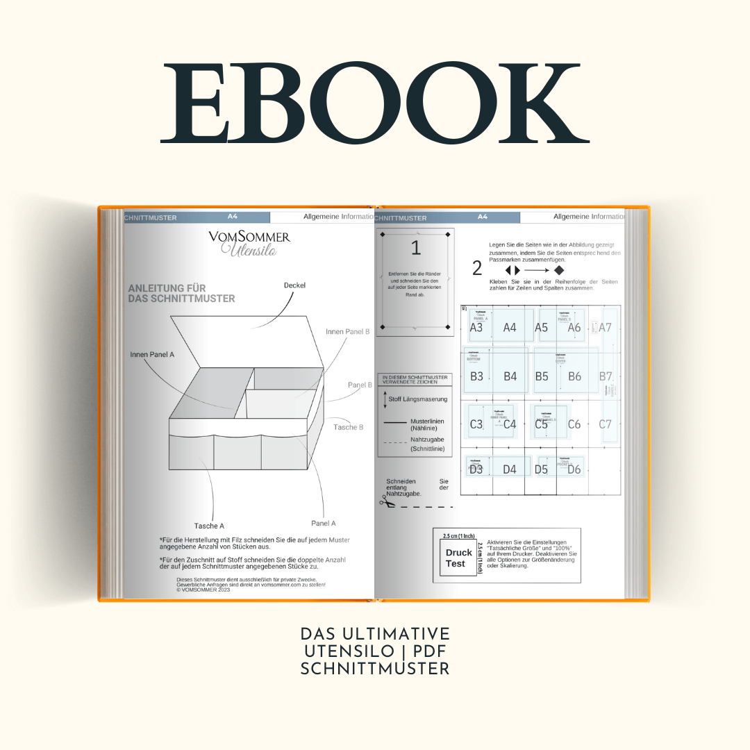 Das ultimative Utensilo | PDF Schnittmuster